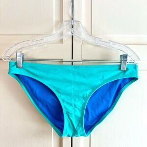 Old Navy Turquoise Aqua and Blue Bikini Bottoms New without Tags size Medium